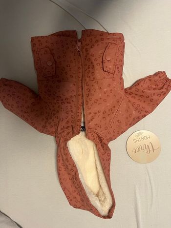 Veste de pluie fourrée