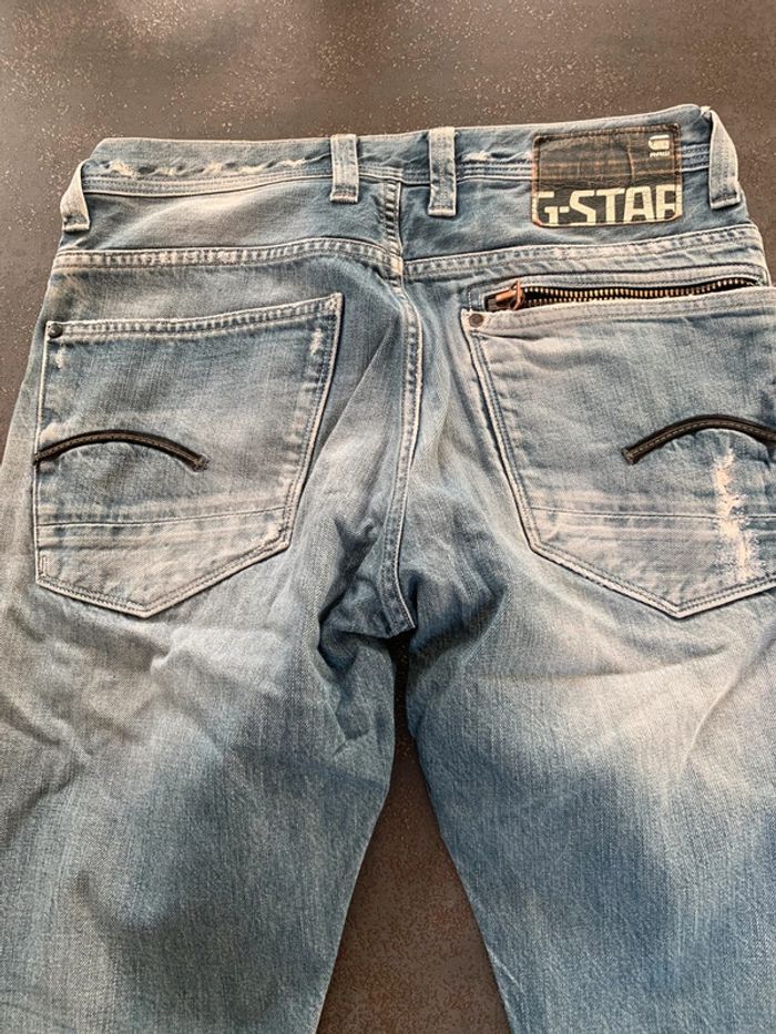 Pantalon jeans G~Stars 31 Xs - photo numéro 5