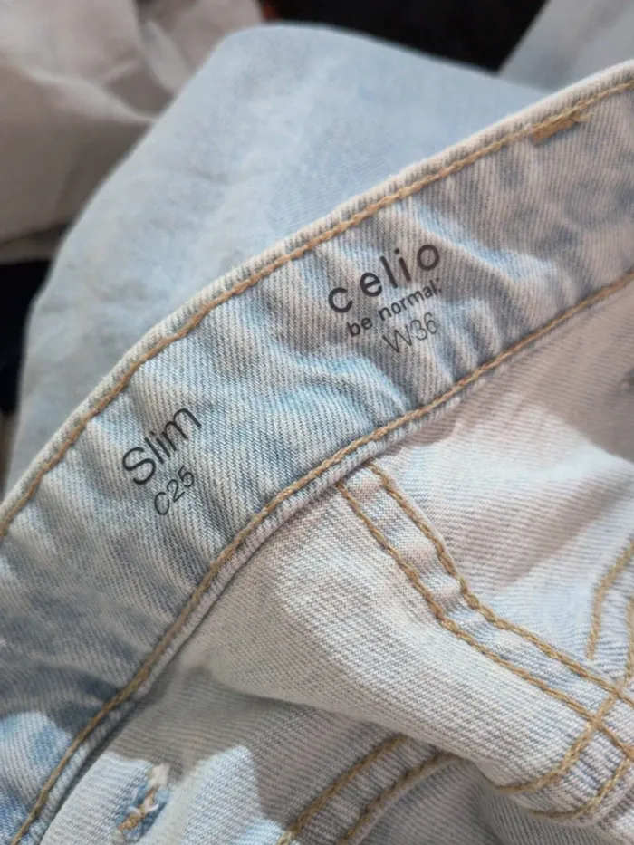 Jean Celio Homme – Bleu Taille 44 - photo numéro 7