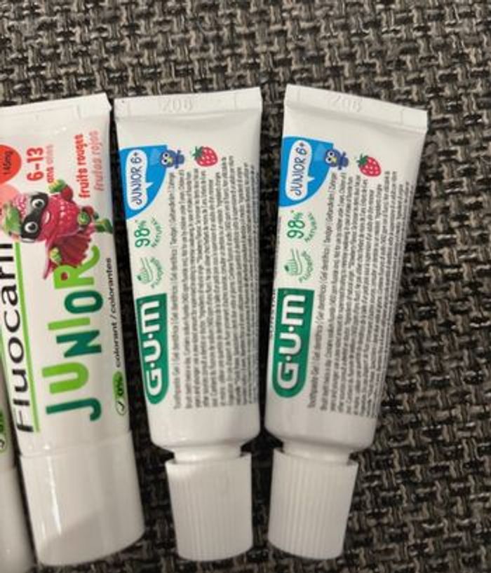 Lot de dentifrice enfant 6-12ans - photo numéro 2