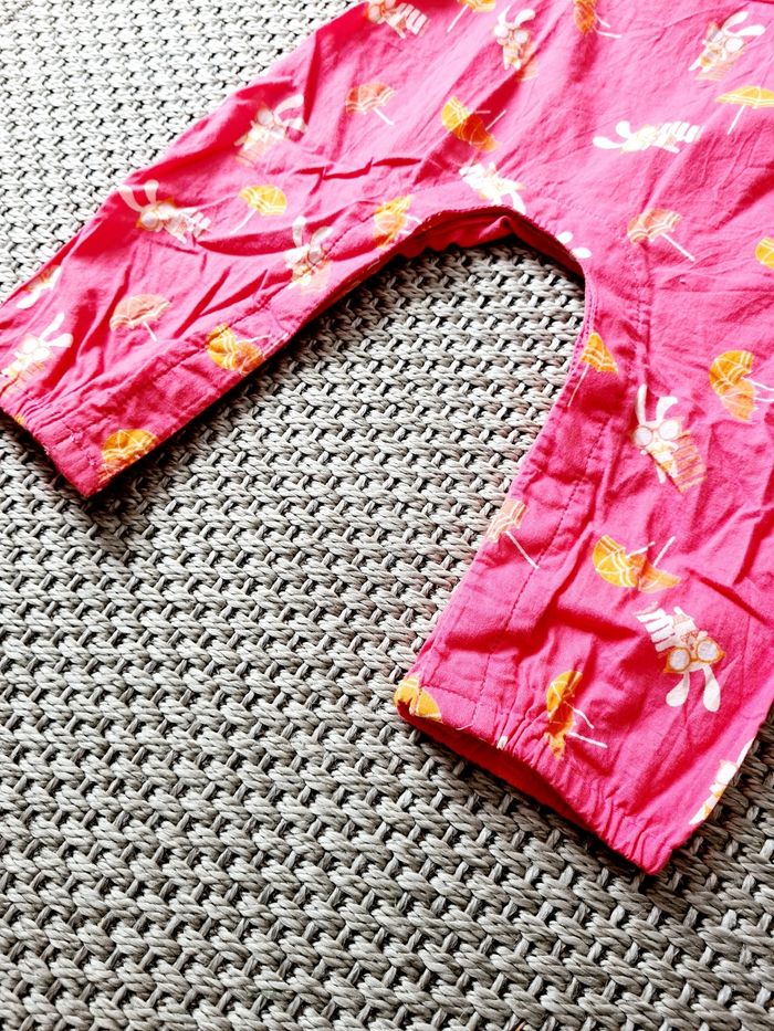 Combinaison légère rose fuchsia - 12 mois - photo numéro 5