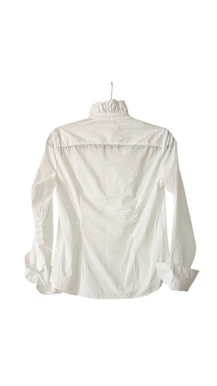 chemise ZARA blanc taille S - photo numéro 3