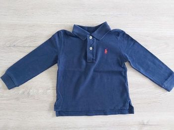 Polo manches longues Ralph Lauren 24 mois