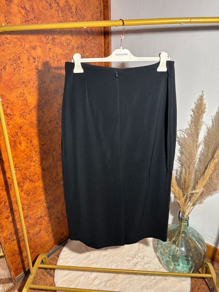 Jupe crayon noire - Emma Pernelle - Taille 46 - #jupevintage - photo numéro 2