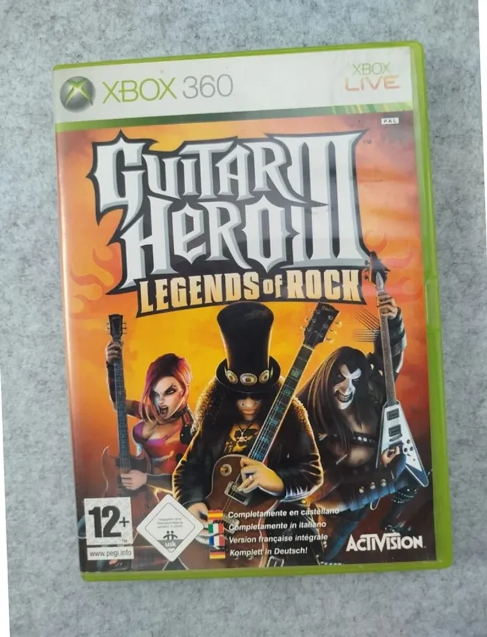 Jeu Guitar Hero III Xbox360 Complet avec boite et notice - photo numéro 2