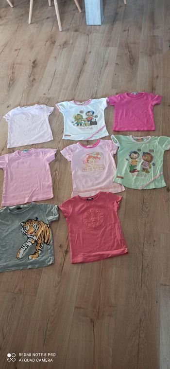 Lot de 8 t shirts 5 ans