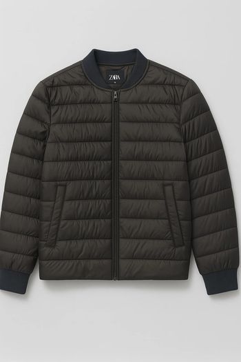 Doudoune Zara noire légère – Taille M