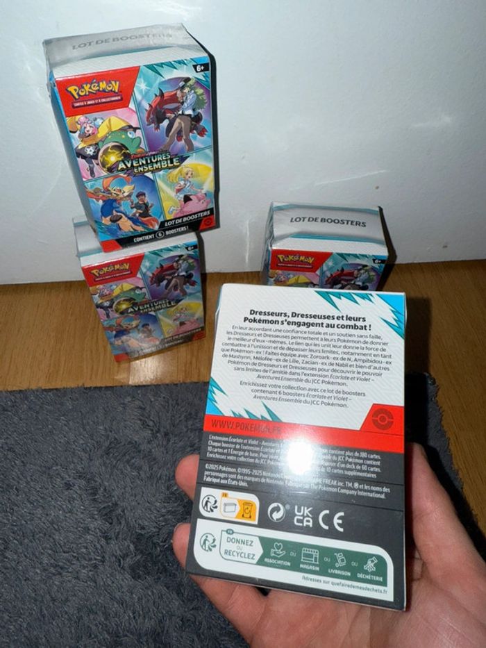 Lot Bundle Pokémon Ev9.0 Aventure ensemble - photo numéro 3