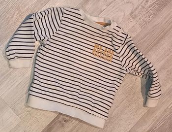 Pull marinière 2 ans