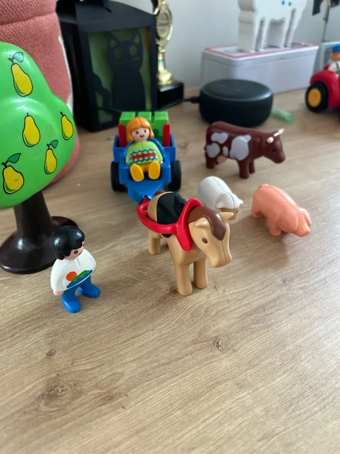 Playmobil 123 6620 Enfants/charrette/animaux - photo numéro 3