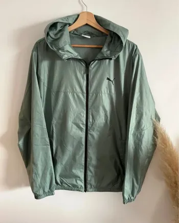Coupe-vent/K-Way vert d’eau Puma