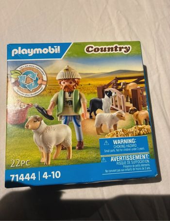 Playmobil berger avec ses moutons