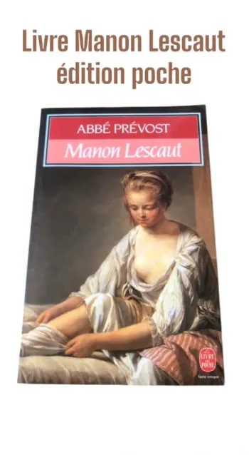 Livre Manon Lescaut édition poche 📕
