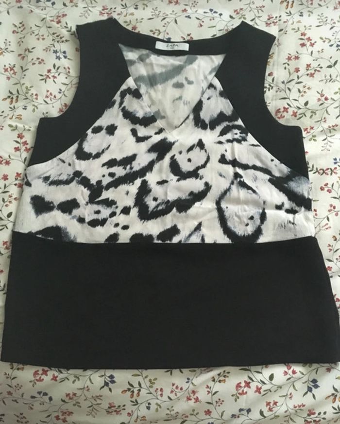 Top ZAPA animal print 38
