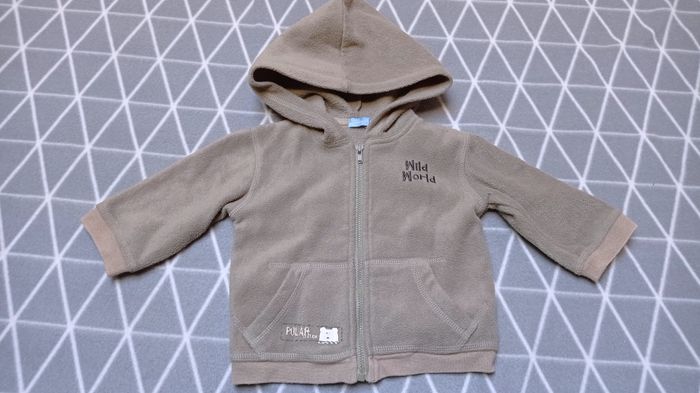 🦁Lot 3 vestes zippées, 6 mois - photo numéro 4