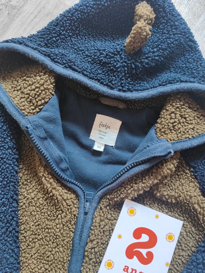 Veste à capuche dino 🦕 24m - photo numéro 2