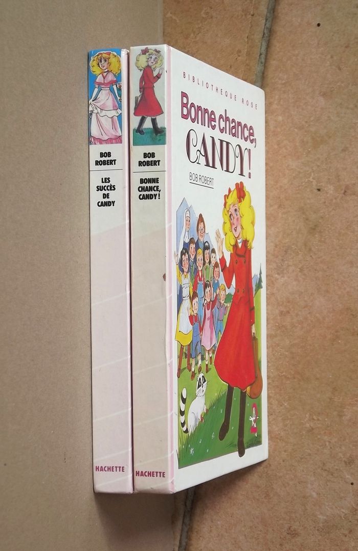 Candy par Bob Robert Bibliothèque rose le lot - photo numéro 2