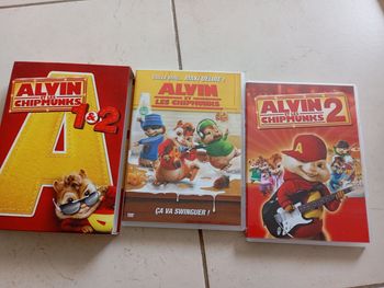 DVD coffret alvin et  les Chipmunks