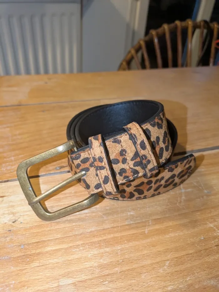 Ceinture léopard