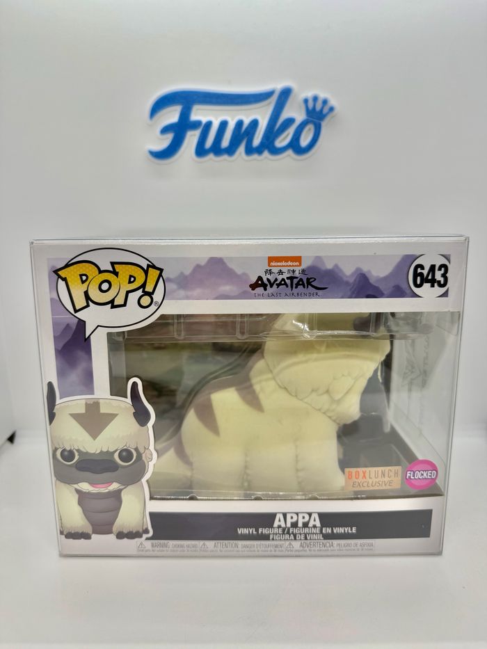 Funko Pop Avatar Appa 643 Flocked BoxLunch Exclusive 🇺🇸