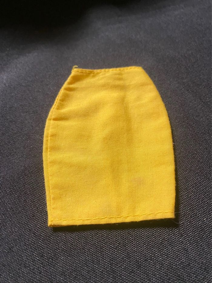 Jupe jaune poupée barbie - photo numéro 2