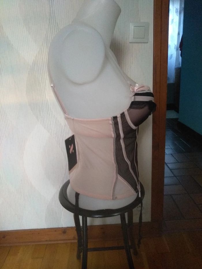 Corset sexy burlesque Soleil sucré 🩷 - photo numéro 12