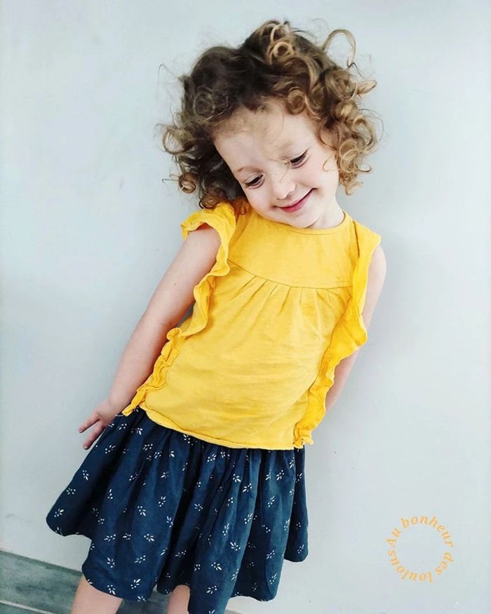 2 ans ensemble été tape a l oeil teeshirt et jupe 86 cm