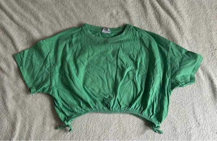 Top vert 13/14 ans fille Zara