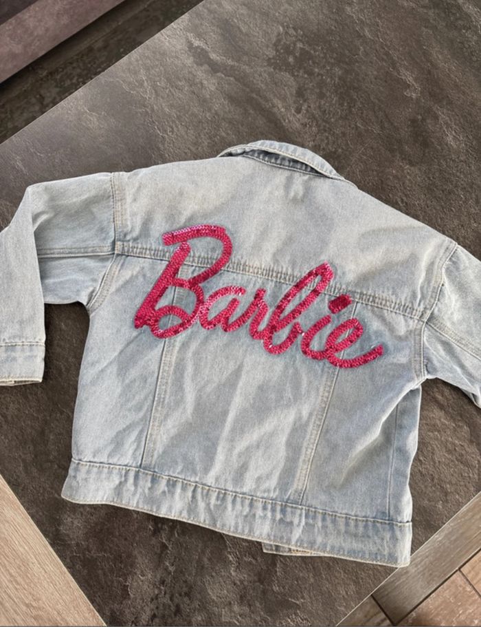 Veste en Jeans Barbie - photo numéro 3