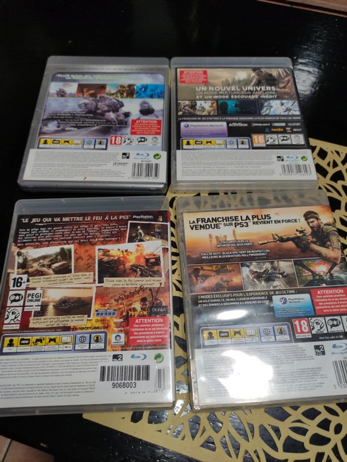 Lot de 4 jeux pour Playstation 3 - photo numéro 2