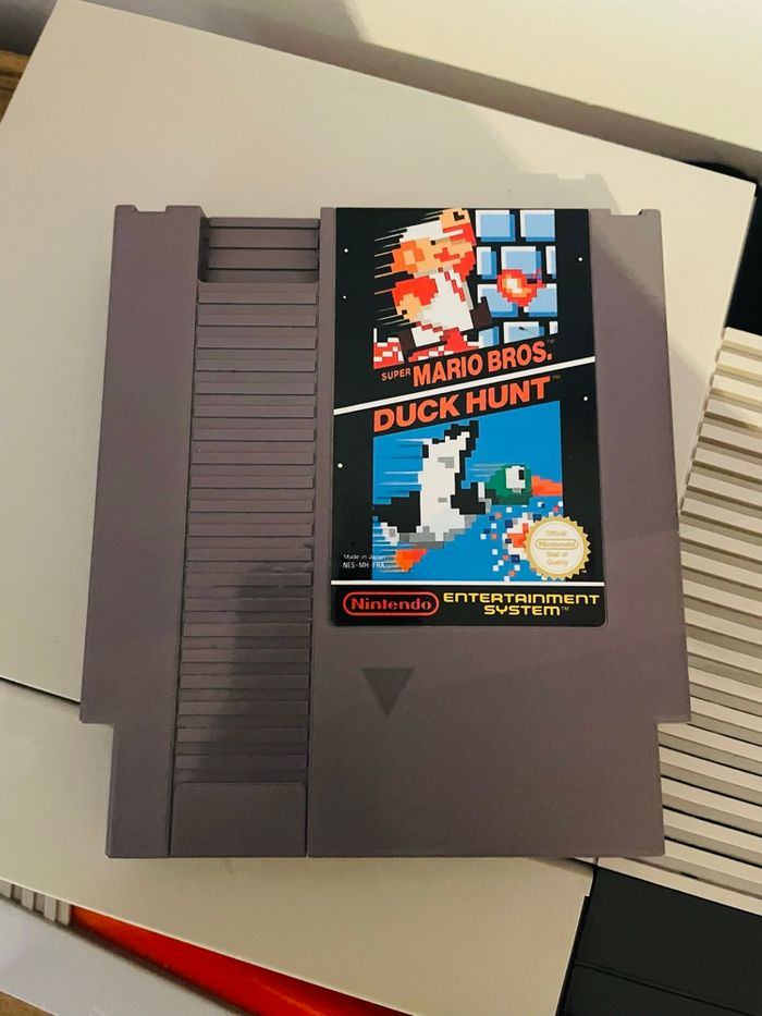 Nintendo NES pack set action super Mario bros & Duck hunt - photo numéro 3