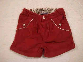 Short Sergent Major 18-24 mois (réf perso F-F1)(familleac72)
