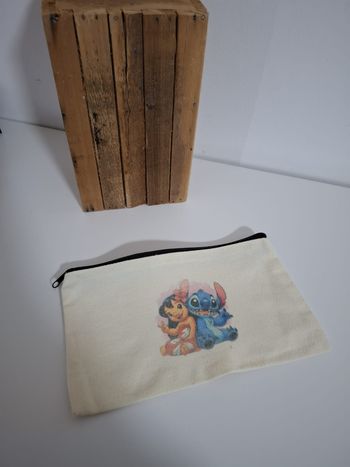 Pochette personnalisée - stitch
