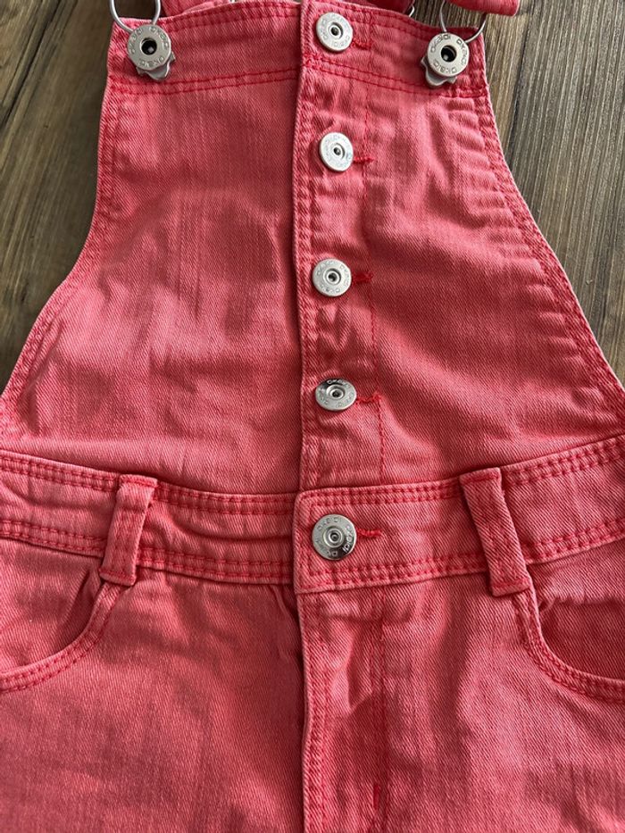 Salopette short en jean Okaïdi 5 ans - photo numéro 2