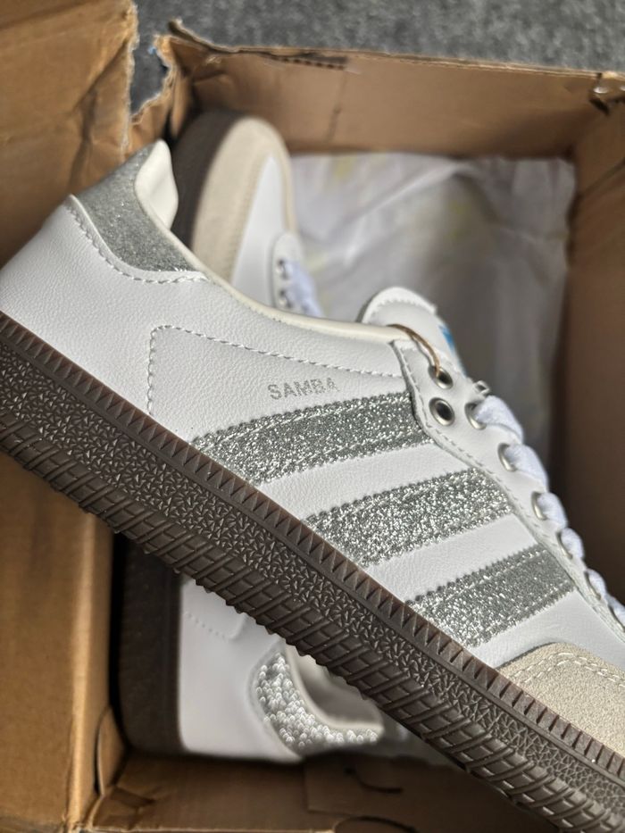 adidas Samba pailleté Argent silver taille 39 - photo numéro 5