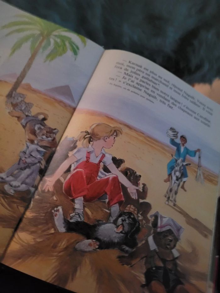 Caroline en Égypte livre rare Pierre Probst Hachette Jeunesse Album collection multicolore - photo numéro 5