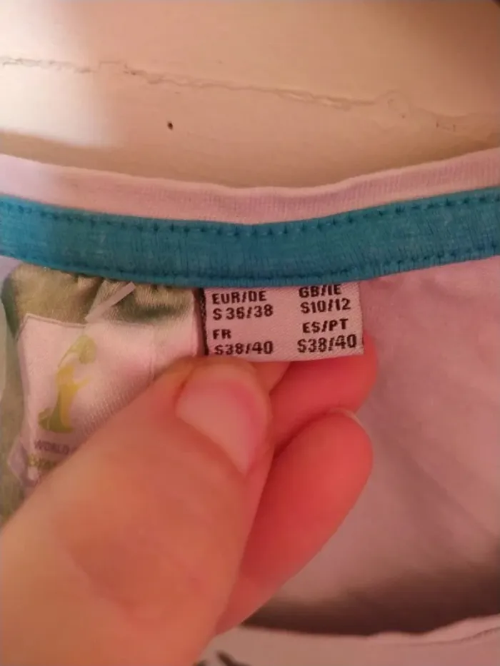 457- t-shirt, fifa worl cup, Taille 38/40 - photo numéro 2
