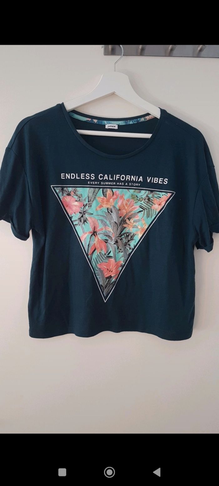 Tee shirt court pimkie