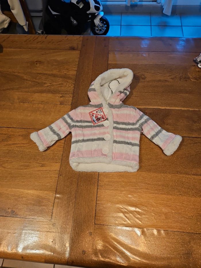 Veste laine doublé 3 mois