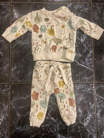 Ensemble animaux beige