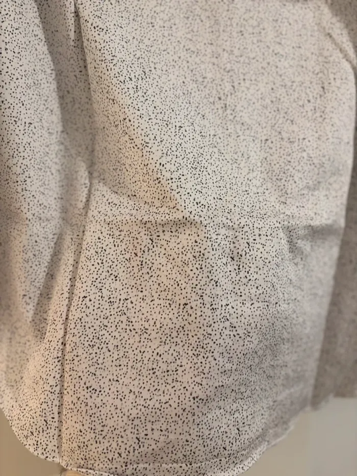 Chemise blanche à motifs - photo numéro 4