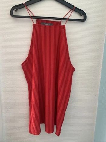 Haut Tshirt Debardeur Rouge Primark TS