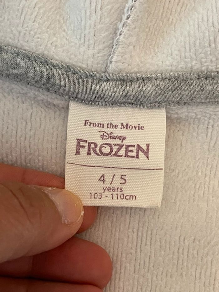 Sweat à capuche - Frozen Disney - 4/5 ans - photo numéro 4