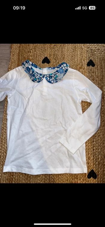 Tee shirt jacadi 8 ans neuf