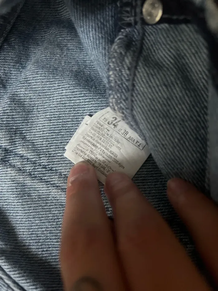 Jeans large taille haute - photo numéro 3