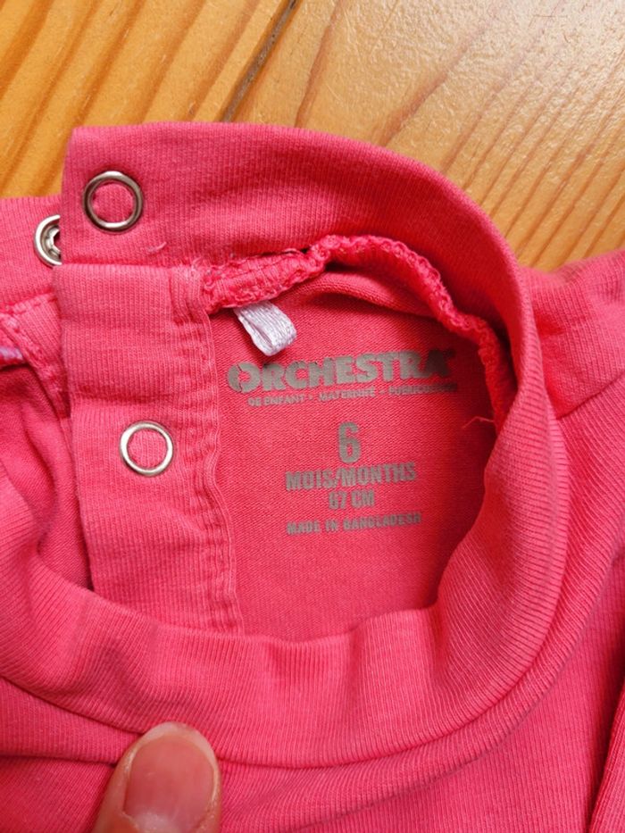 Tee shirt manches longues (6 mois) - photo numéro 3