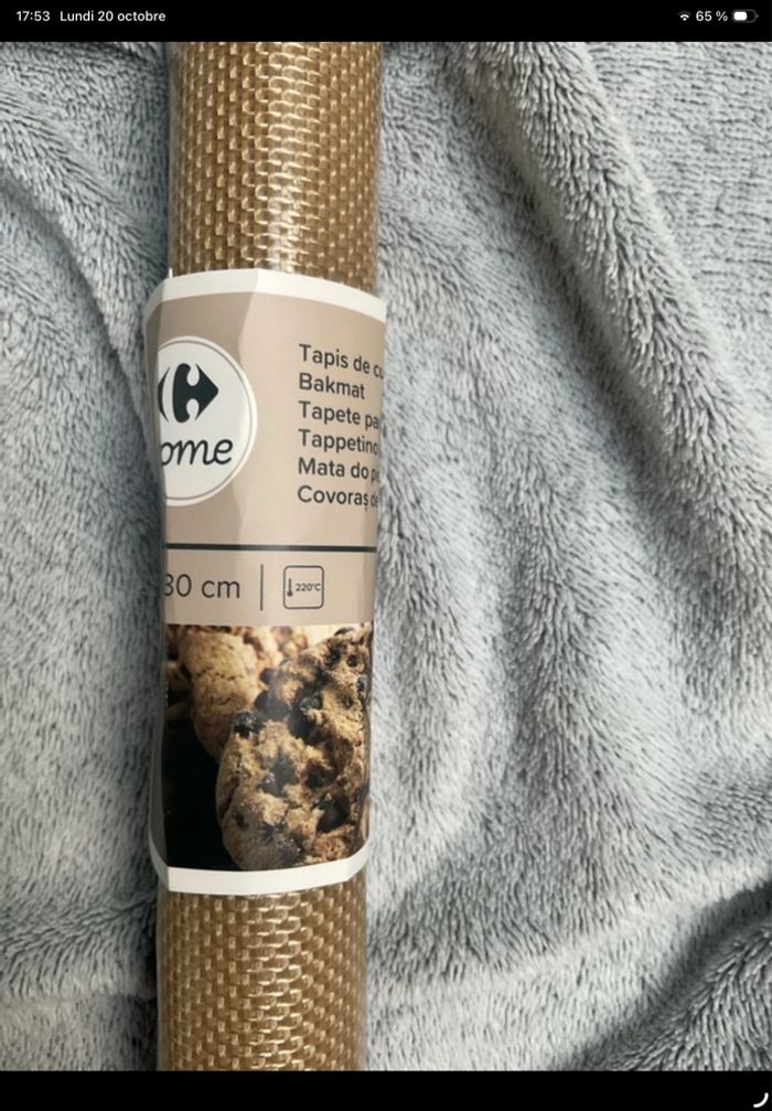 Tapis de cuisson 40x30cm Carrefour Home neuf - photo numéro 4