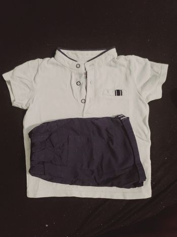 Ensemble short 18 mois