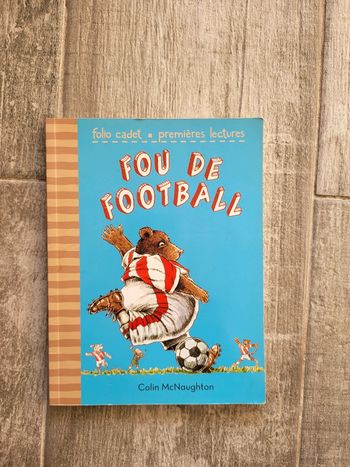 Livre folio cadet  " fou de football "