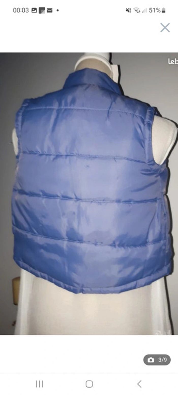 Doudoune veste sans manches réversible Tex 5-6 ans - photo numéro 5